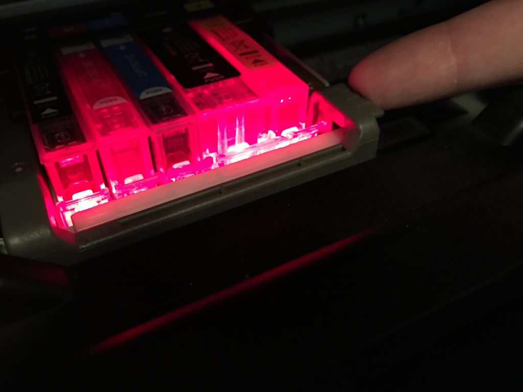 Cannon MP640 printer head cleaning